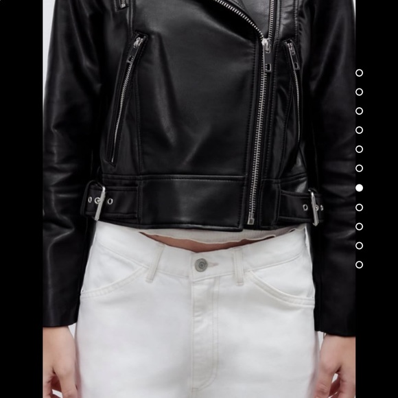 fFaux Leather Jacket -Zara - Picture 7 of 7